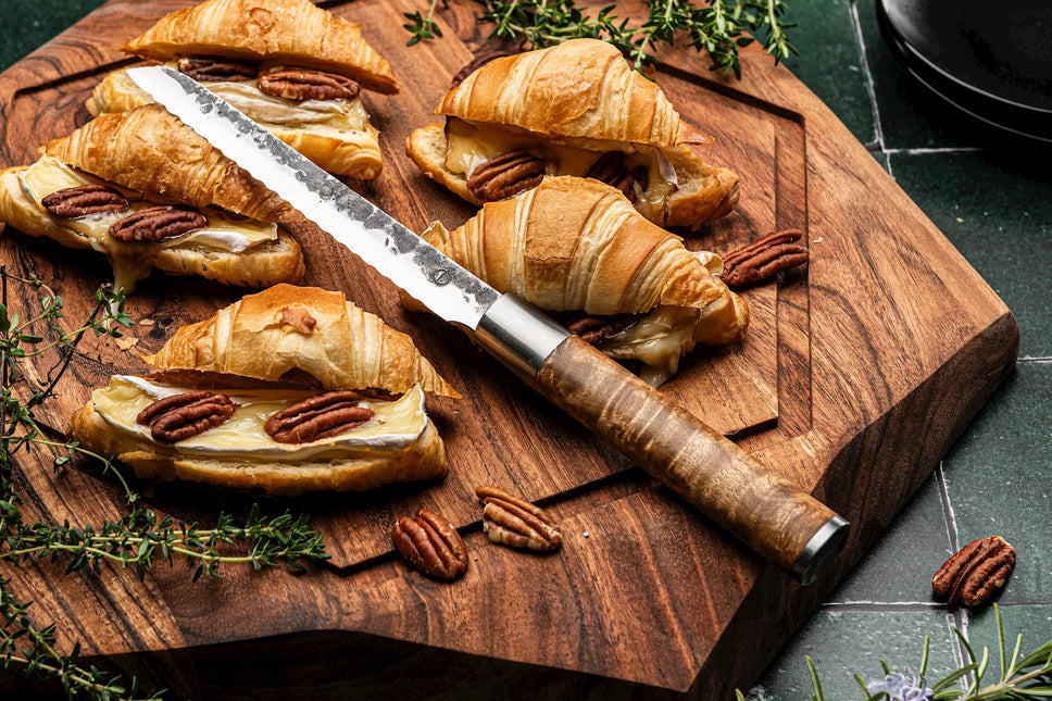 Forged Forged VG10 Universeel Mes Gekarteld