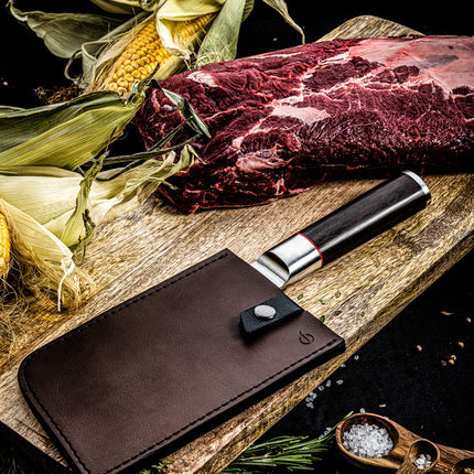 Forged Leather Forged Leren Hoes Aziatisch Hakmes