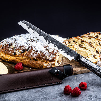 Forged Leather Forged Leren Hoes Broodmes