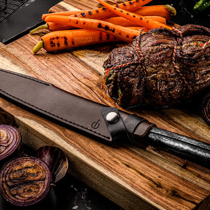 Forged Leather Forged Leren Hoes Vleesmes