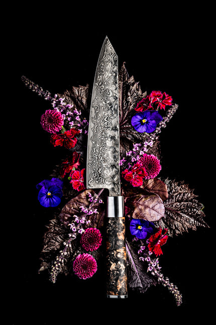 Forged Limited Edition Kiritsuke Mes met Cover