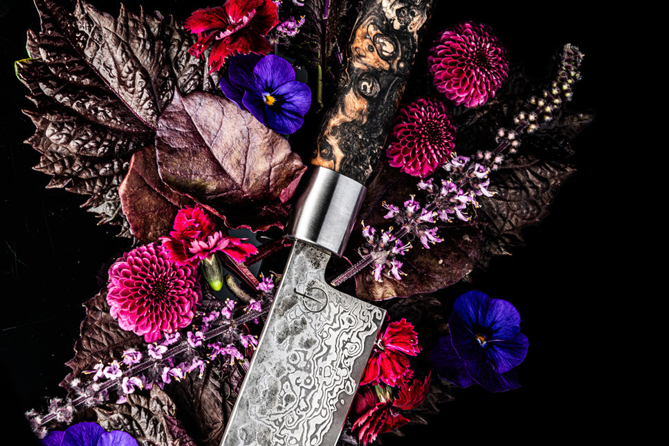 Forged Limited Edition Kiritsuke Mes met Cover