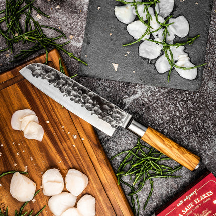 Forged Olive Forged Santoku 18 cm