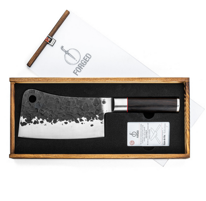 Forged Sebra Forged Cleaver / Aziatisch Hakmes