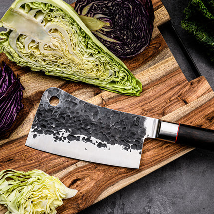 Forged Sebra Forged Cleaver / Aziatisch Hakmes