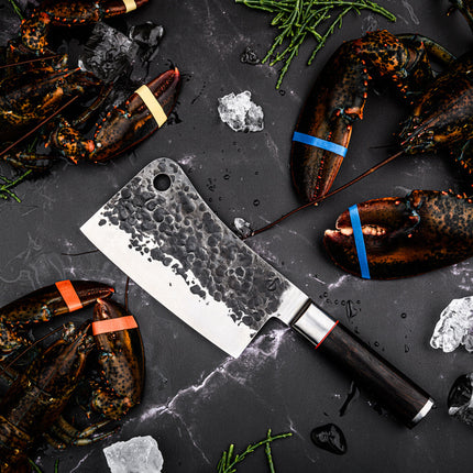 Forged Sebra Forged Cleaver / Aziatisch Hakmes