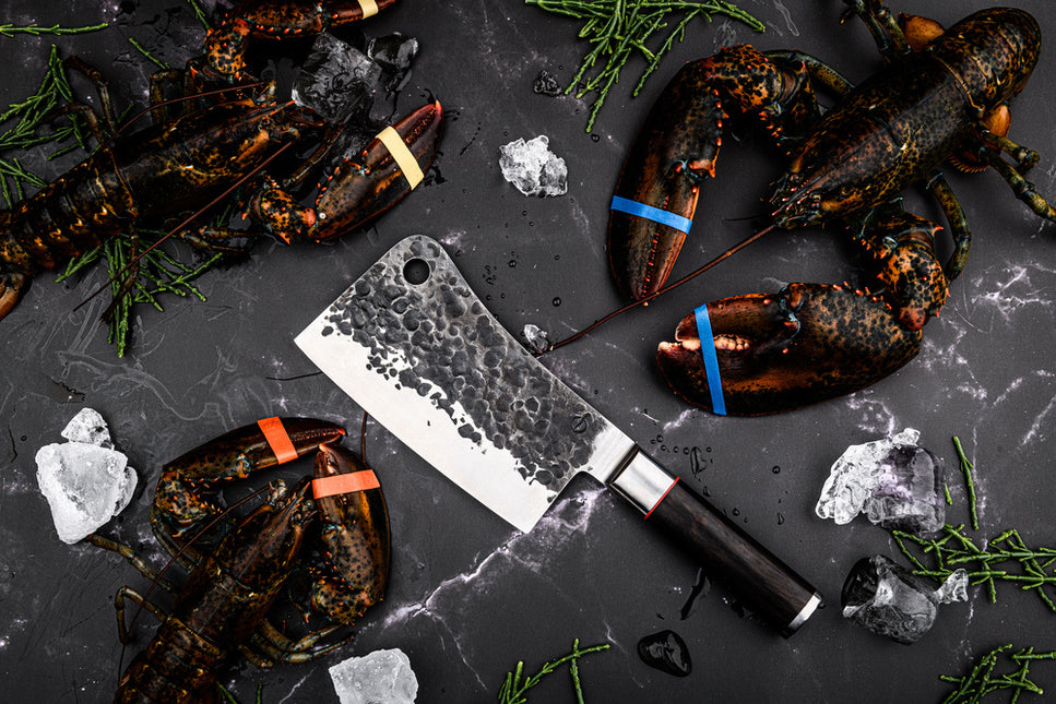 Forged Sebra Forged Cleaver / Aziatisch Hakmes