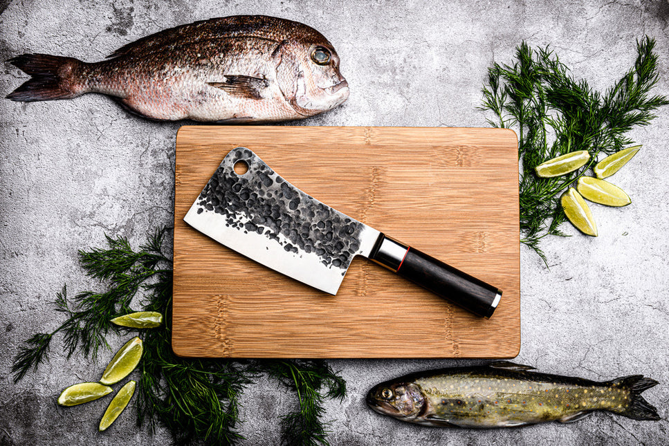 Forged Sebra Forged Cleaver / Aziatisch Hakmes