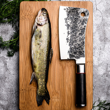 Forged Sebra Forged Cleaver / Aziatisch Hakmes