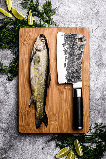 Forged Sebra Forged Cleaver / Aziatisch Hakmes