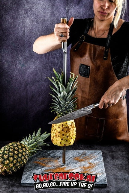 Forged Second Chance: Churrasco Forged Spies V-vorm 60 cm