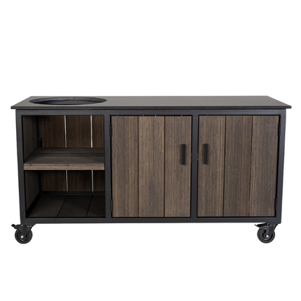 Fraaii Fraaii Buitenkeuken Bamboo Graphite Inferno