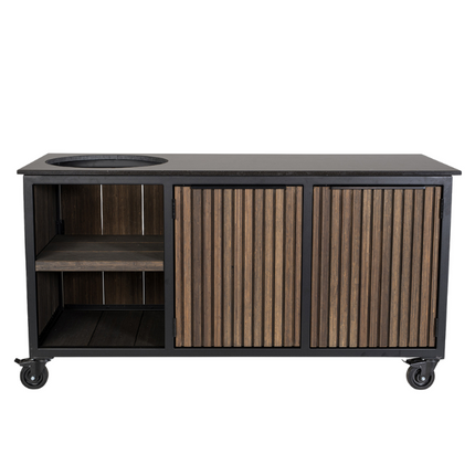 Fraaii Fraaii Buitenkeuken Bamboo Graphite Rhombus Inferno XL