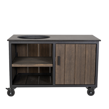 Fraaii Fraaii Buitenkeuken Bamboo Graphite Storage