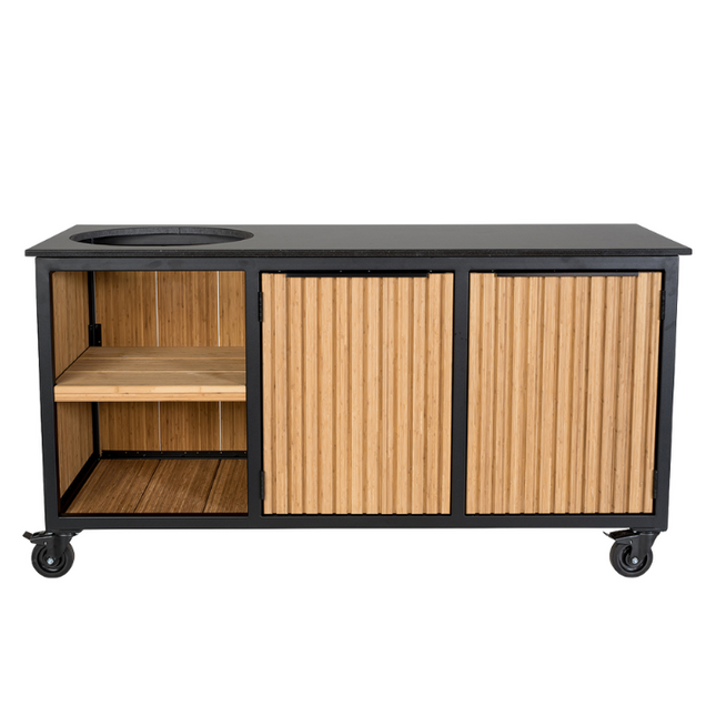 Fraaii Fraaii Buitenkeuken Bamboo Natural Rhombus Inferno XL