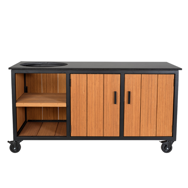 Fraaii Fraaii Buitenkeuken Bamboo Teak Oil Inferno