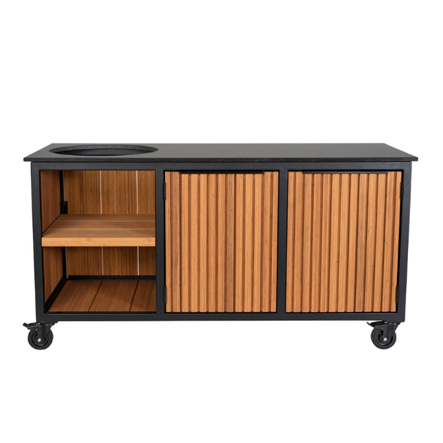 Fraaii Fraaii Buitenkeuken Bamboo Teak Oil Rhombus Inferno