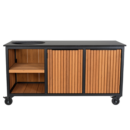 Fraaii Fraaii Buitenkeuken Bamboo Teak Oil Rhombus Inferno XL