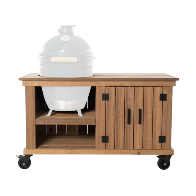 Fraaii Fraaii Buitenkeuken Meranti Storage + Houten Werkblad