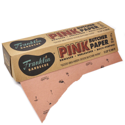 Franklin BBQ Franklin Barbecue Pink Butcher Paper 43 cm x 30 m