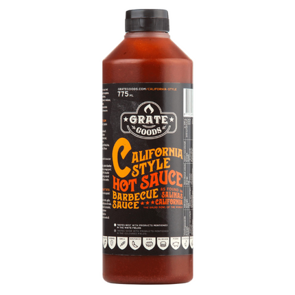 Grate Goods Grate Goods California Hot Barbecue Sauce 775 ml