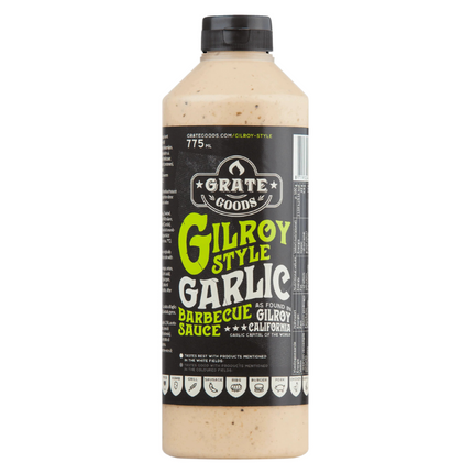 Grate Goods Grate Goods Gilroy Garlic Barbecue Sauce 775 ml