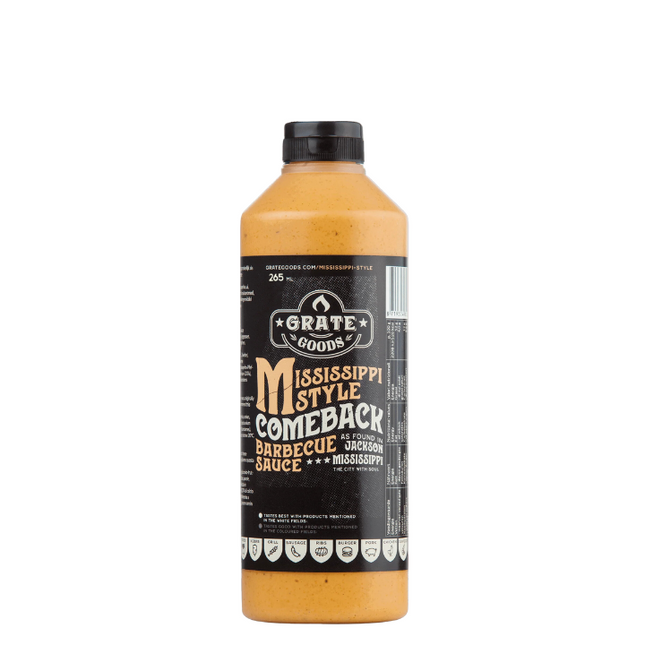 Grate Goods Grate Goods Mississippi Comeback Barbecue Sauce 265 ml