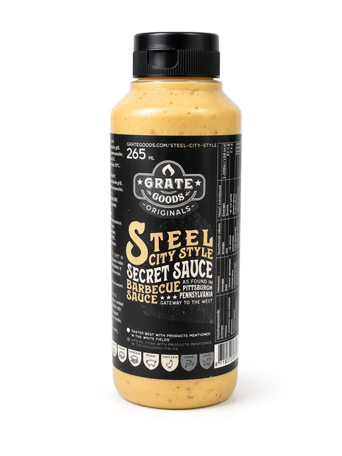 Grate Goods Grate Goods Steel City Secret BBQ Sauce 265 ml