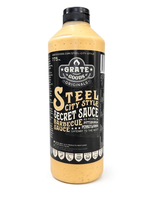Grate Goods Grate Goods Steel City Secret BBQ Sauce 775 ml