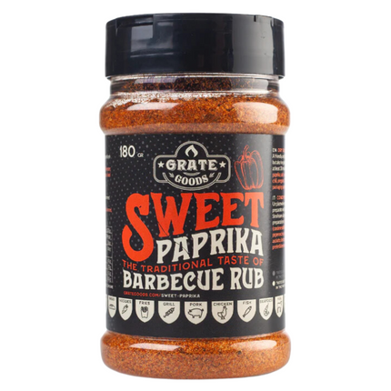 Grate Goods Grate Goods Sweet Paprika BBQ Rub 180 gram