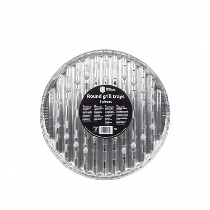 Grill Fanatics Grill Fanatics Aluminium Ronde Grillschalen 5 stuks