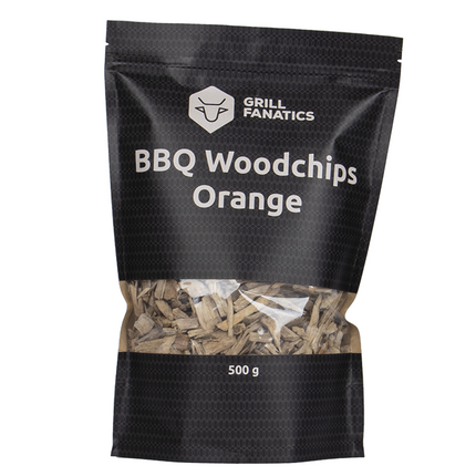 Grill Fanatics Grill Fanatics BBQ Wood Chips Orange 500 gram