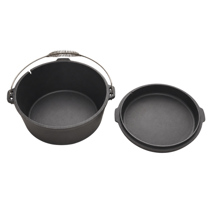 Grill Fanatics Grill Fanatics Cast Iron Dutch Oven 7 liter