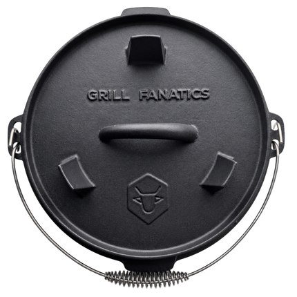 Grill Fanatics Grill Fanatics Cast Iron Dutch Oven 7 liter
