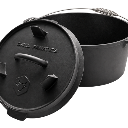 Grill Fanatics Grill Fanatics Cast Iron Dutch Oven 7 liter