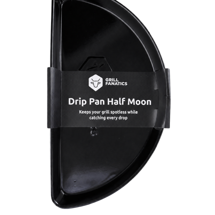 Grill Fanatics Grill Fanatics Drippan Half Moon Large