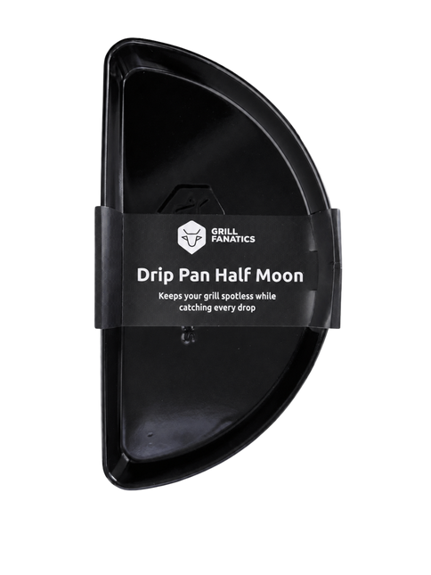 Grill Fanatics Grill Fanatics Drippan Half Moon Large