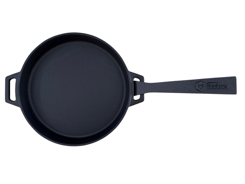 Grill Fanatics Grill Fanatics Gietijzeren Skillet 25 cm met Afneembaar Handvat