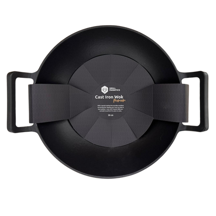 Grill Fanatics Grill Fanatics Gietijzeren Wok 30 cm