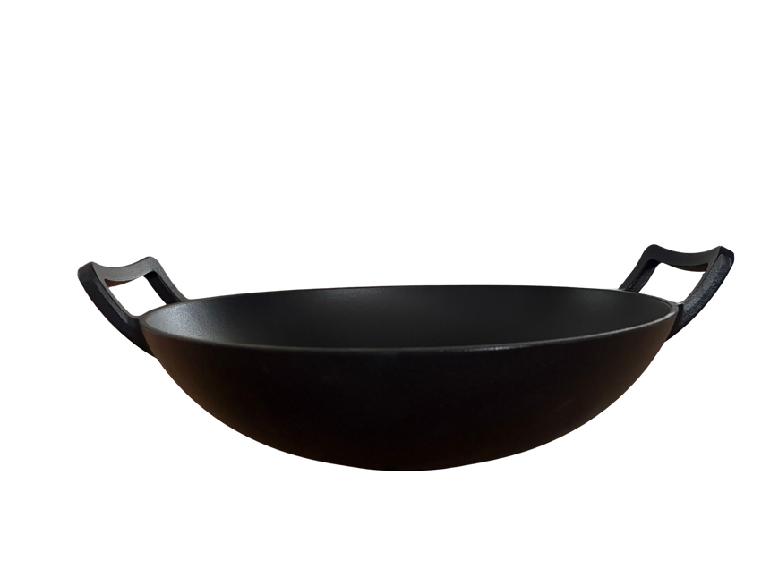 Grill Fanatics Grill Fanatics Gietijzeren Wok 30 cm