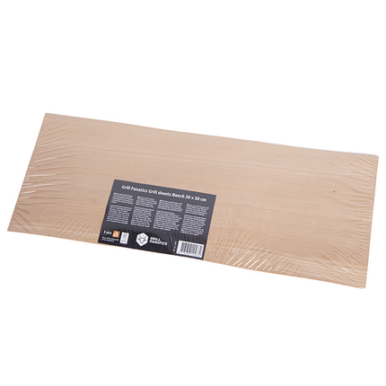 Grill Fanatics Grill Fanatics Grill Sheets Beuk 5 stuks 20 x 50 cm