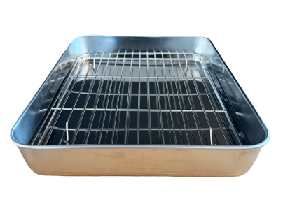 Grill Fanatics Grill Fanatics Roasting Pan with Rack 31 x 24 x 5 cm