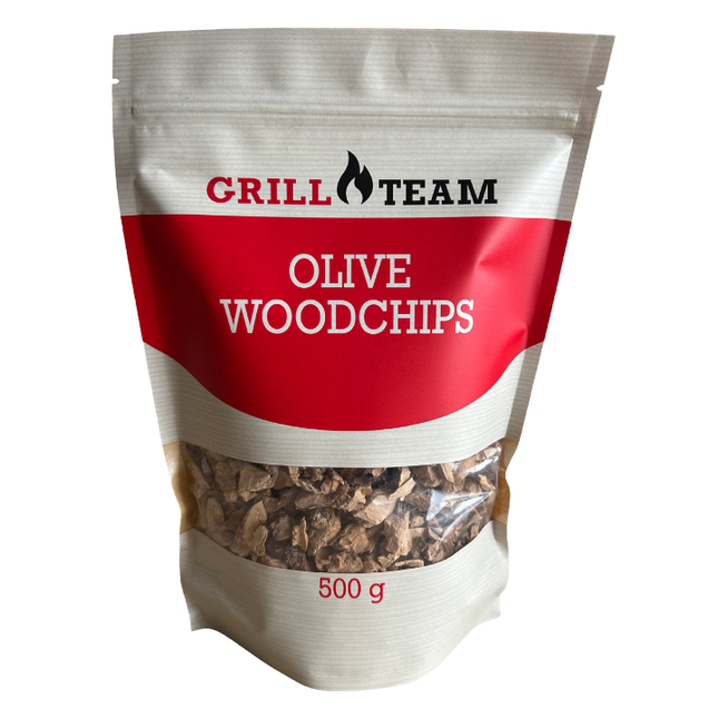 Grillteam GrillTeam Olive Woodchips 500 gram