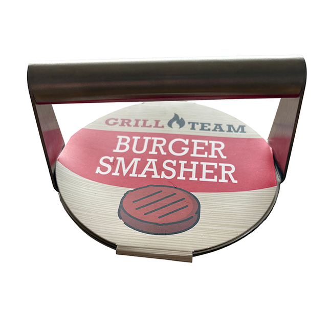 Grillteam GrillTeam RVS Burger Smasher