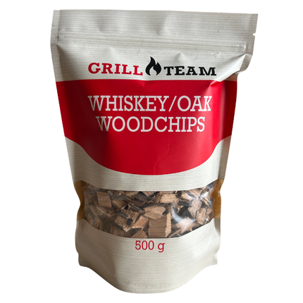 Grillteam GrillTeam Whisky / Oak woodchips 500 gram