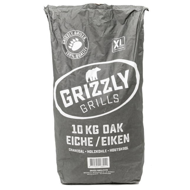 Grizzly Grills Grizzly Grills Eiken Houtskool 10 kg