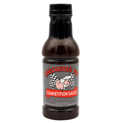 Heath Riles Checkered Pig Competition BBQ Sauce 16 oz