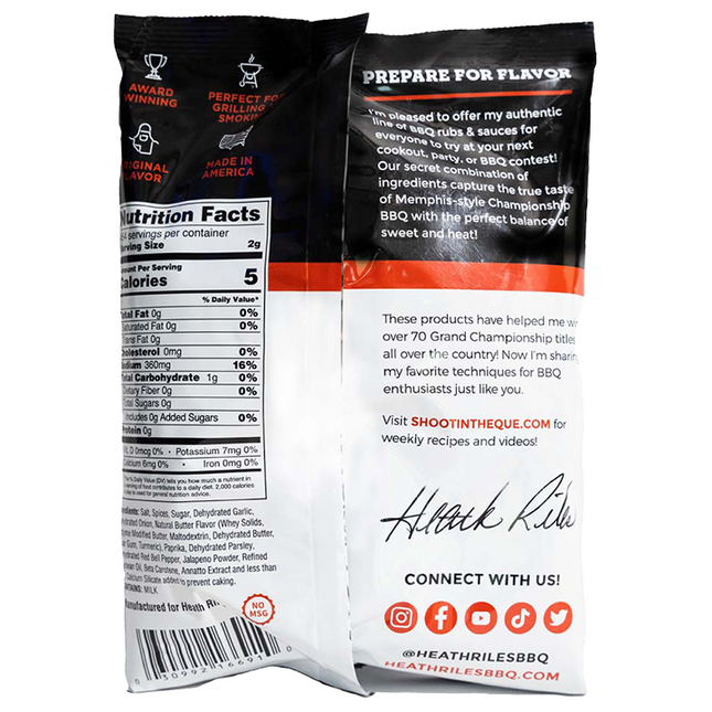 Heath Riles Heath Riles BBQ Apple Rub 2lb