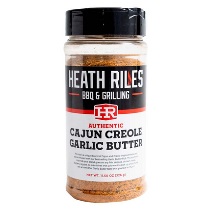 Heath Riles Heath Riles BBQ Cajun Creole Garlic Butter BBQ Rub 11.5 oz