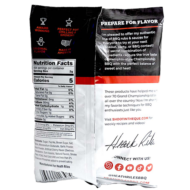 Heath Riles Heath Riles BBQ Everyday Rub 2lb